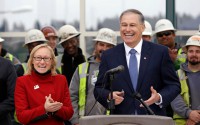 Following the surprise vote by the Washington State Senate not to confirm Lynn Peterson's re-appointment as head of WSDOT, Gov. Jay Inslee must find a replacement. (AP)