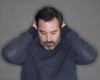 Duncan Sheik poses for a portrait on Thursday, March 24, 2016, in New York. Sheik is ready to let Broadway audiences hear how he turned the provocative 1991 novel,  "American Psycho," about a psychopath into one of the season's bravest pieces of musical theater. It opens April 20. (Photo by Brian Ach/Invision/AP