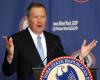 Republican presidential candidate Ohio Gov, John Kasich gestures as he addresses the New York Republican State Committee Annual Gala Thursday, April 14, 2016, in New York. (AP Photo/Kathy Willens)