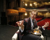 In this April 5, 2016 photo, Chris Thile gestures during an interview at the Fitzgerald Theater in St. Paul, Minn. Thile will replace Garrison Keillor as host of "A Prairie Home Companion," the popular public radio variety show, after Keillor retires this summer. Thile starts hosting a 13-episode run of the show in October. (AP Photo/Ann Heisenfelt)