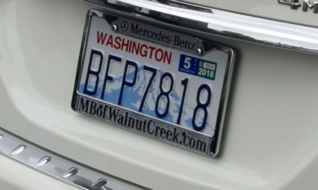 washington vehicle...