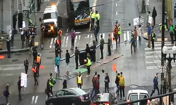 protest, protesters, Carmen Best...