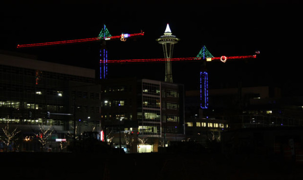 Christmas cranes...