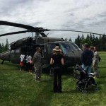 After a major natural disaster, including a large-magnitude earthquake, rescue efforts will rely heavily on helicopters. (City of Issaquah) 