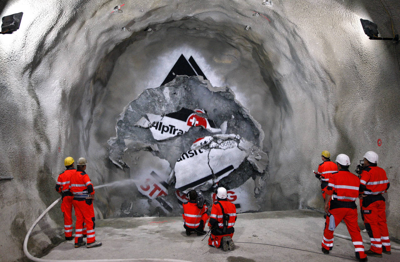 тоннель в швейцарии
