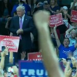 "What do you have to lose by voting for Donald Trump? I will fix it. I will fix it. I will fight for you as no one has. They don’t fight for you," Trump told the crowd in Everett Aug. 30, 2016. (KIRO 7)