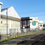 The former Fenpro warehouse at 2655 NW Market St. was recently demolished to make way for a new museum in Ballard. (City of Seattle)
