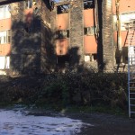 A fire in West Seattle Tuesday displaced 44 people. (Seattle Fire)