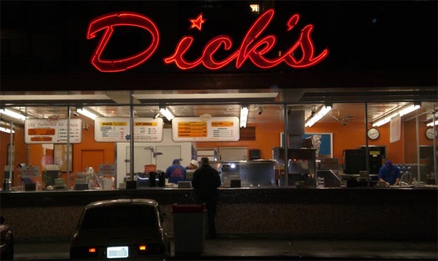 dick's drive-in commercial...
