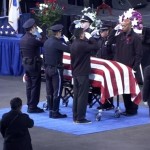 Memorial for Tacoma Police Officer Jake Gutierrez at the Tacoma Dome, Dec. 9, 2016. (KIRO 7)