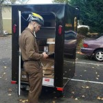 A UPS eBike delivery in Portland, Ore. (UPS)