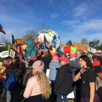 Thousands attend the Women's March in Seattle. (Rachel Belle, KIRO Radio)