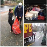 Isaac and his family started Isaac's Warm & Fuzzy Blanket Drive, which collected blankets from friends, neighbors, co-workers and strangers. They delivered 65 blankets to the Union Gospel Mission. (Contributed)