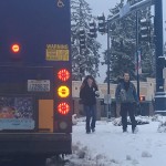 Metro buses are on snow routes Monday morning. (MyNorthwest)