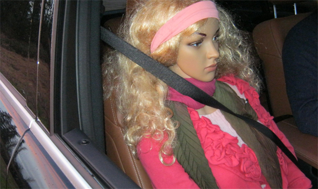 Carpool con: Driver caught with doll in I-5 HOV lane