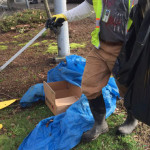 Fed up with all the garbage along our roadways, the City of Seattle and state began cleaning up trash March 17. Much of that, they say, has been left by homeless people. (Josh Kerns/KIRO Radio)