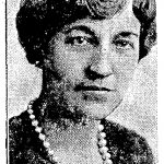 May Avery Wilkins led local efforts in the 1930s and 1940s to rename Highway 99 in honor of Confederate States of America President Jefferson Davis.  She was active for decades in Seattle area Democratic Party circles, and participated in the 1944 Electoral College vote for FDR.  (Courtesy Feliks Banel)