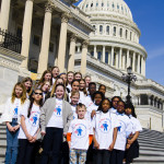 DC Bully Busters (and partner DC Prep) on the Capitol steps. (Contributed)