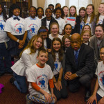 DC Bully Busters (and DC Prep) with Rep. John Lewis. (Contributed) 