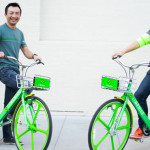 LimeBike founders Brad Bao and CEO Toby Sun. (Courtesy of LimeBike)