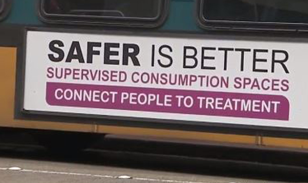 King County Metro says 40 of these ads will be running on buses based out of downtown Seattle and T...