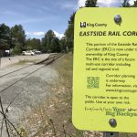 Much of the old Lake Washington Belt Line railroad route is already open to public use now, and is known as the Eastside Rail Corridor.  (Feliks Banel)