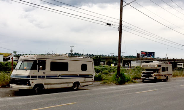 homeless rv, rvs, vehicular living...