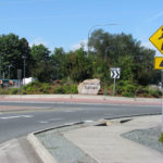 Roundabout on Highway 2. (Chris Sullivan)
