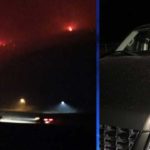 Wildfires near Crystal Mountain sent ash as far as Seattle Tuesday, Sept. 5, 2017. (KIRO 7)