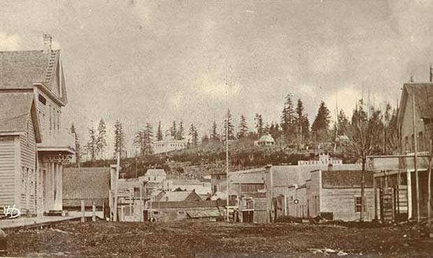 Seattle was first connected to the outside world via telegraph in October 1864, when the city looke...