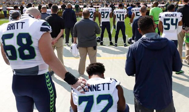 national anthem protest, Seahawks...