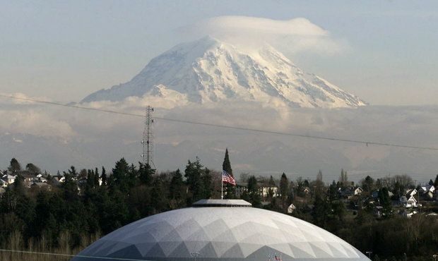 The Tacoma Dome is shown here in a file photo from 2001....