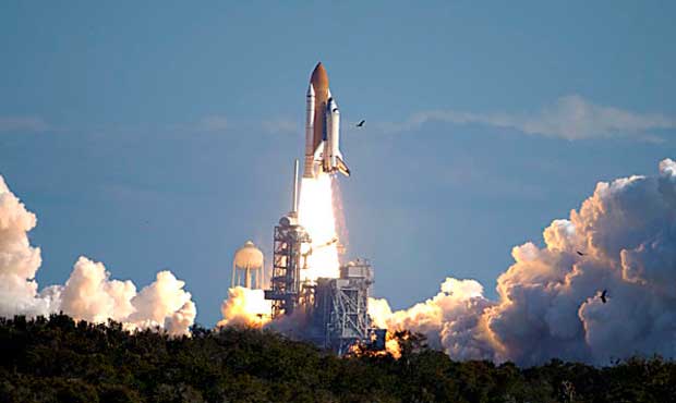 Space Shuttle Columbia...