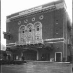 The Metropolitan Theatre was built in 1910 and was named for the “Metropolitan Tract,” that portion of downtown where the original University of Washington was built in 1861.  The Olympic Hotel’s current main entrance was built here after the theatre was demolished in the 1950s.  (Courtesy MOHAI)
