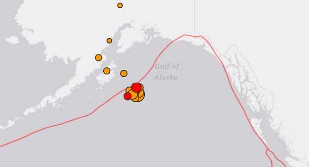 earthquake in alaska...