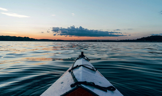 kayaks...