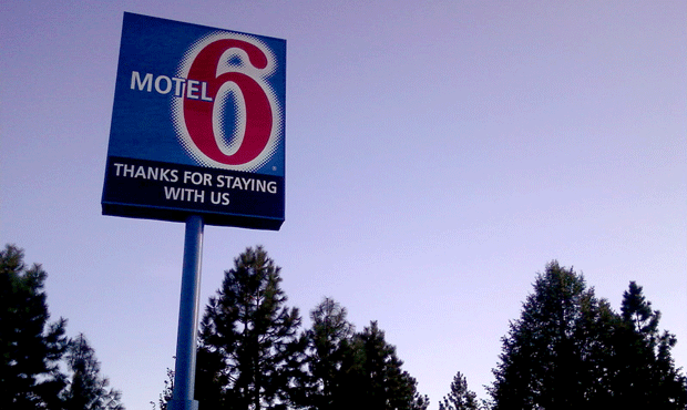 motel 6...