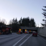 Drivers were stuck on I-90 on Sunday. (Matt Pitman)