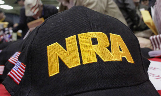 NRA members, NRA hat...