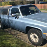 Steven Long lives in his truck in Seattle. A judge recently ruled that his truck is a home after police towed it. (Hanna Scott, KIRO Radio)