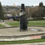 The obelisk at Martin Luther King, Jr. Memorial Park. (Feliks Banel)