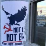 Patriot Front, a white supremacist organization,  has been posting fliers around Western Washington, such as this one found in Tacoma. (Tacoma Against Nazis)