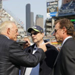 Paul Allen with Dallas Cowboys owner Jerry Jones. (AP)