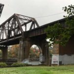 The Salmon Bay Bridge is known as a “Strauss heel-trunion, single-leaf bascule” or “jackknife” bridge, for the way a portion of the structure folds in on itself. (Feliks Banel)