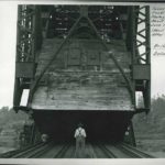 BNSF Railway says metal fatigued caused a failure of the bridge in June 1948 that kept it closed to rail traffic for six months. (BNSF)