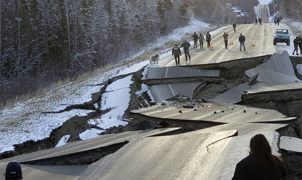 Anchorage earthquake...