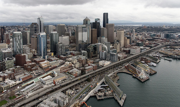 Viaduct waterfront...