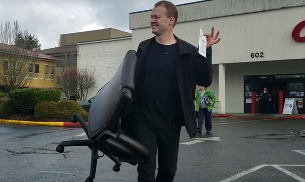 Tim Eyman breaks silence on alleged office chair theft 