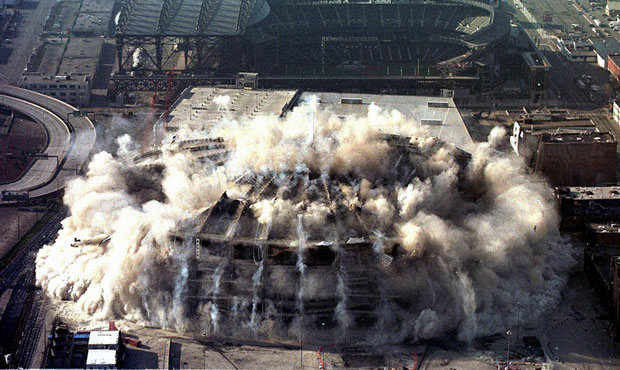 Kingdome implosion...