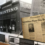 A new exhibit at the Anacortes Museum highlights the city’s earliest newspapers, and the debut of an online archive. (Feliks Banel)